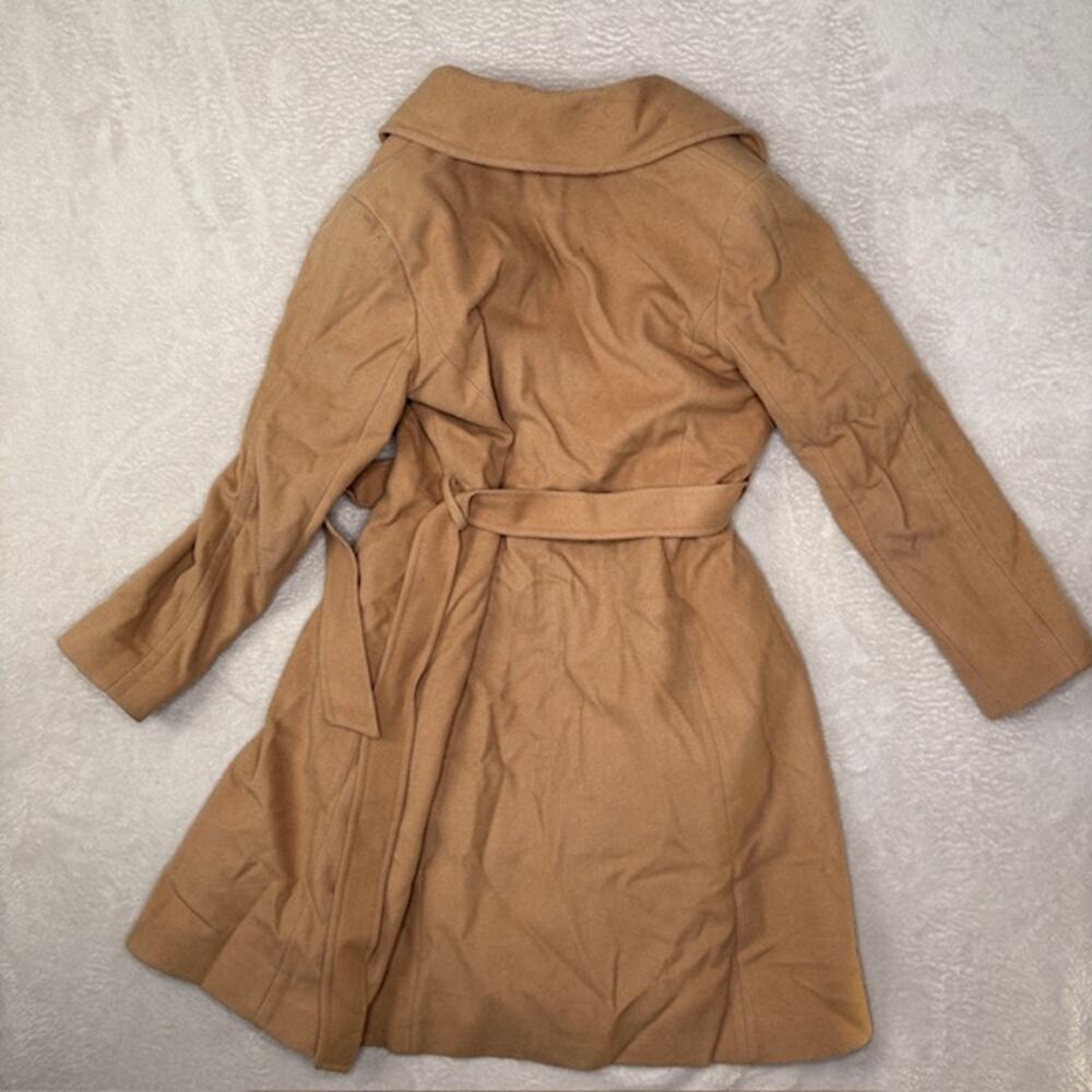 Lauren Ralph Lauren Wool Blend Belted Wrap Coat (Women’s 10) - Picture 4 of 6